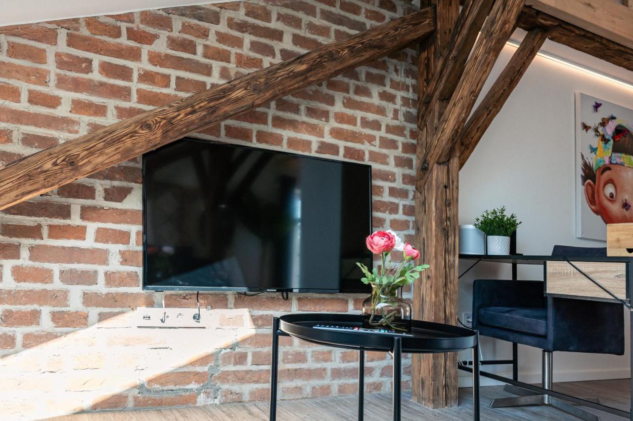 Crest - Riverside Lofts Mit Parken I Balkon I Kueche I Regendusche Πασάου Εξωτερικό φωτογραφία