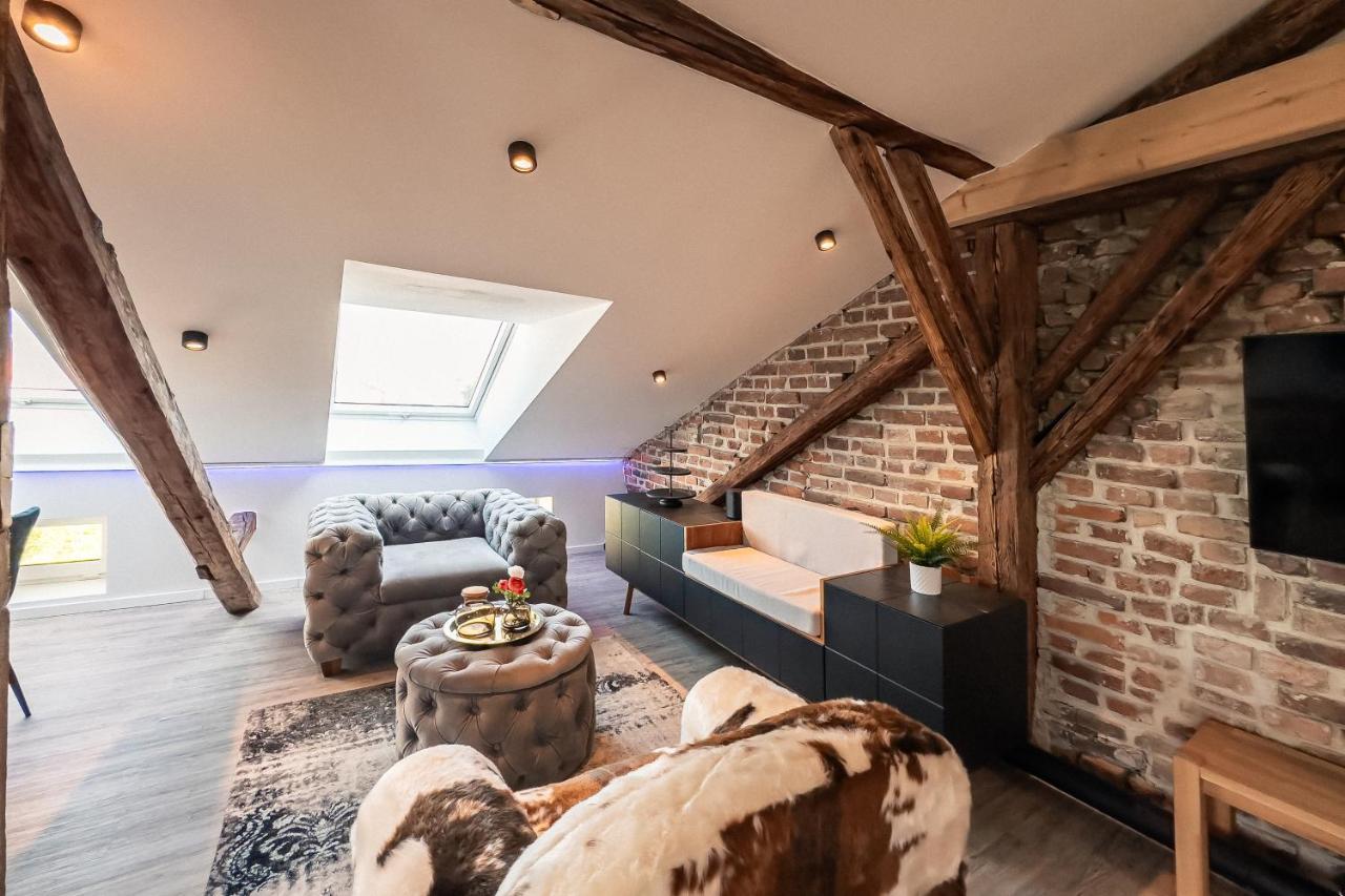 Crest - Riverside Lofts Mit Parken I Balkon I Kueche I Regendusche Πασάου Εξωτερικό φωτογραφία