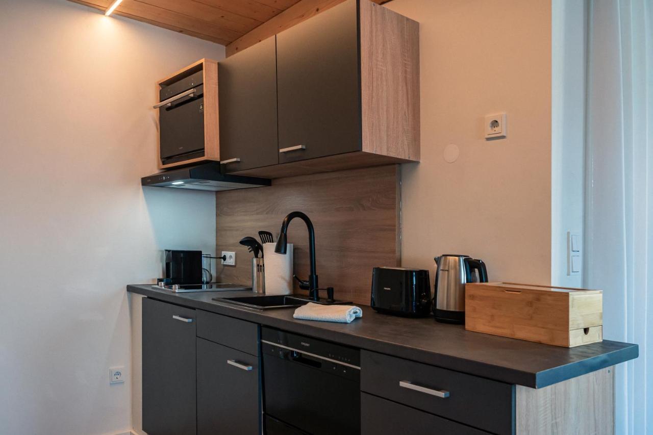Crest - Riverside Lofts Mit Parken I Balkon I Kueche I Regendusche Πασάου Εξωτερικό φωτογραφία