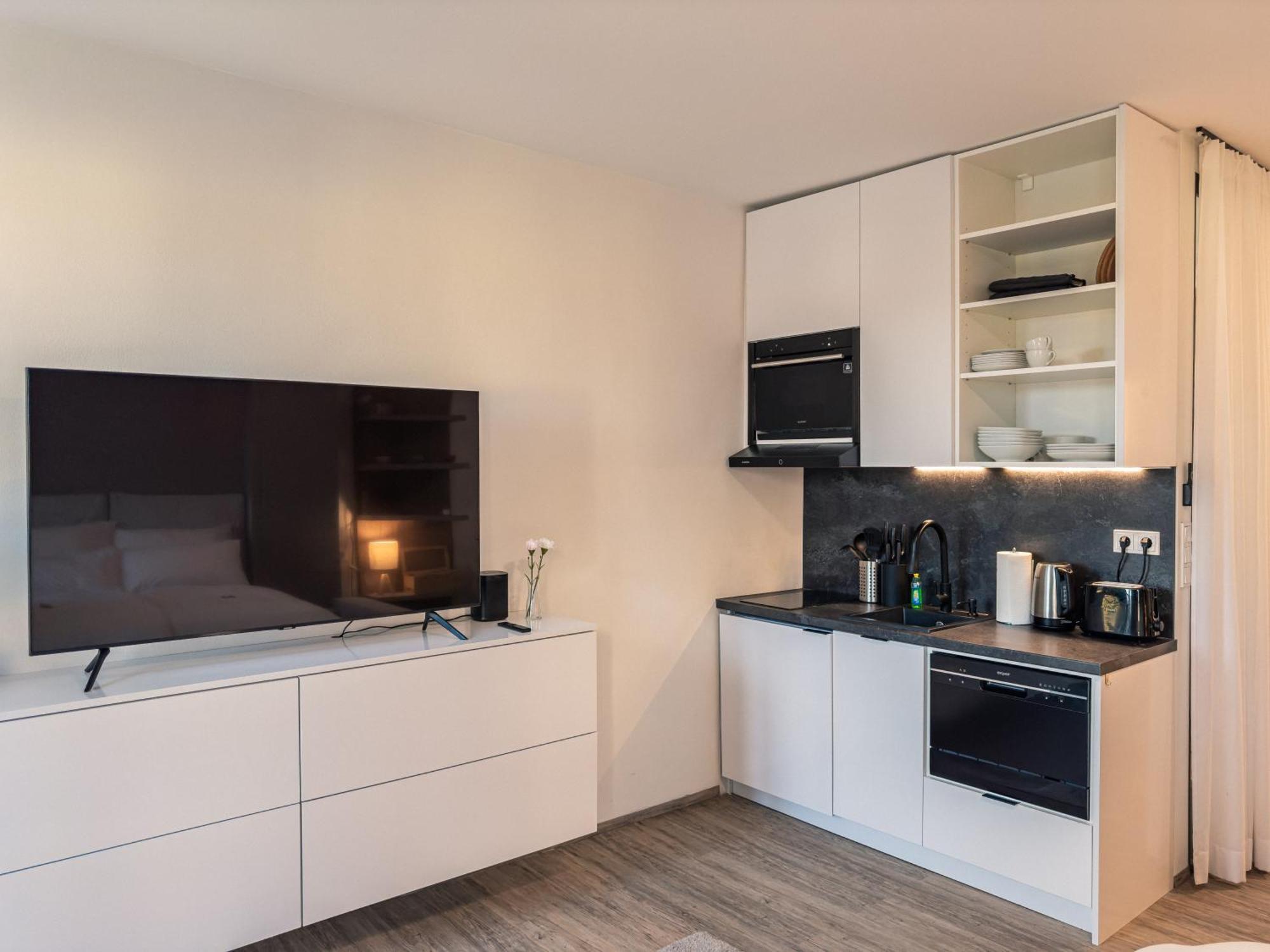 Crest - Riverside Lofts Mit Parken I Balkon I Kueche I Regendusche Πασάου Εξωτερικό φωτογραφία