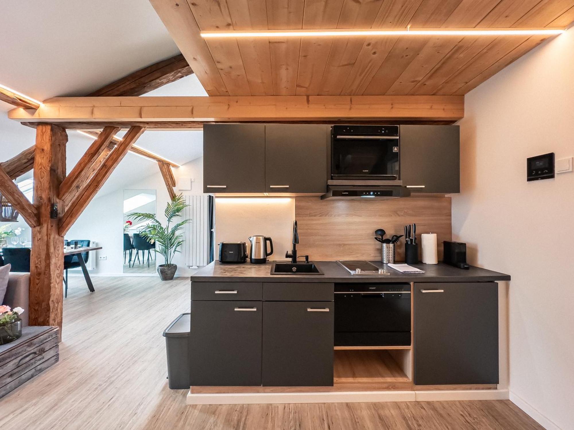 Crest - Riverside Lofts Mit Parken I Balkon I Kueche I Regendusche Πασάου Εξωτερικό φωτογραφία